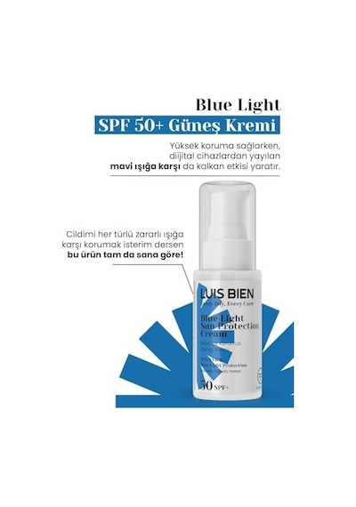 Luis Bien Mavi Işık Korumalı Güneş Kremi Spf 50+ 39145210