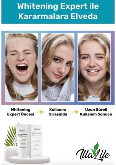 İlla Life Cilt Beyazlatıcı Leke Kremi 50 ML
