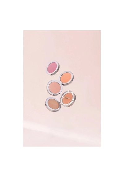 Klavuu Urban Pearlsation Natural Powder Blusher Orange Blossom 3 - İnci Tozu İçeren Allık
