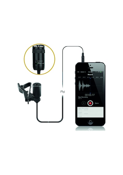 Hpr M1 M1 Yaka Mikrofonu Dslr Cep Telefonu Pc Uyumlu