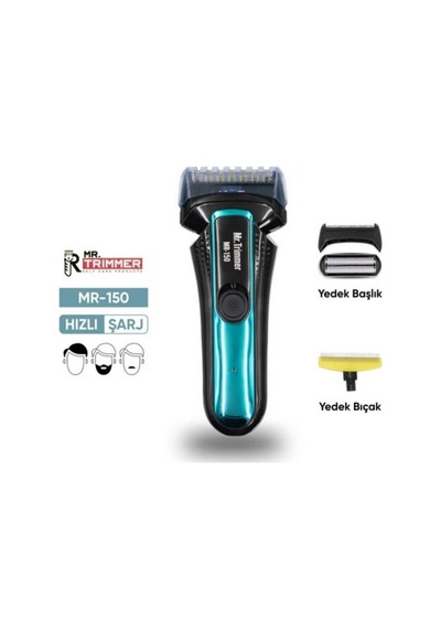 Mr-150 Precısıon 2in1 Günlük Sıfır Sakal & Çizim Başlık Sakal Traş Makinesi Şarjlı Type C Giriş
