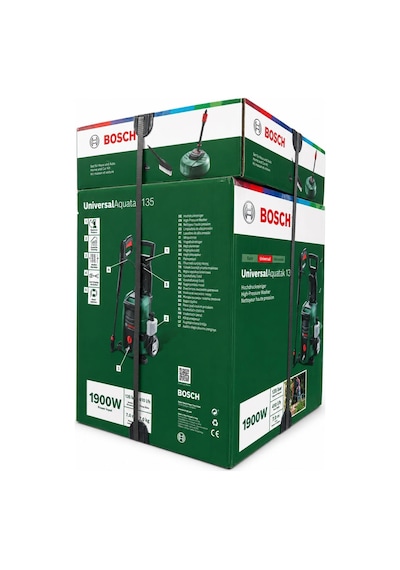Bosch Aquatak 135 Basınçlı Yıkama + Oto ve Ev Yıkama Kiti - 0615992627