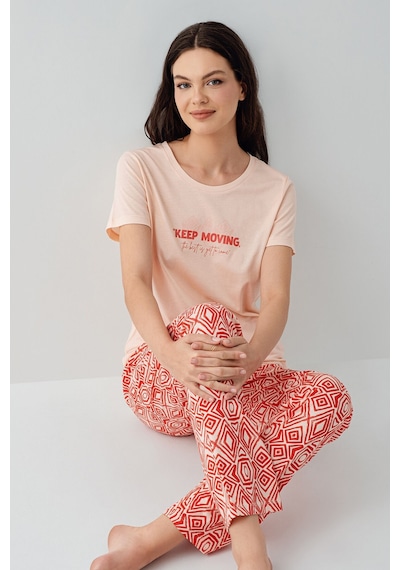 Arnetta Kadın Pembe Pijama Takım Pembe