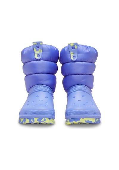 Crocs Classic Neo Puff Boot T Çocuk Bot-5PY Mavi - Sarı