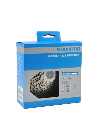 Shimano Cs-hg300-9'lu Arka Ruble 11-32t Gümüş