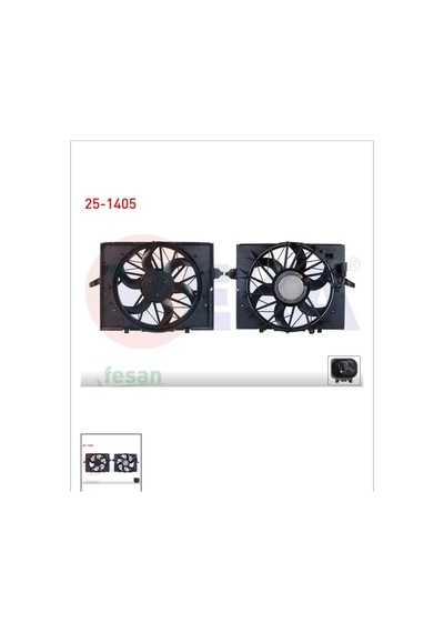 Bmw 5seri E60 5.20i 5.25i 5.30i Ac Mt 2003-2010 Tekli Fan Motoru