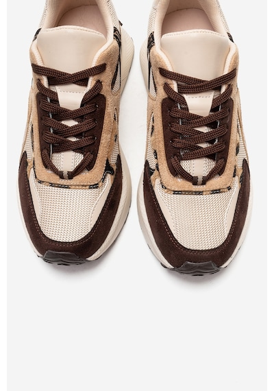 Premıa Kahverengi Süet Kadın Sneaker Kahverengi