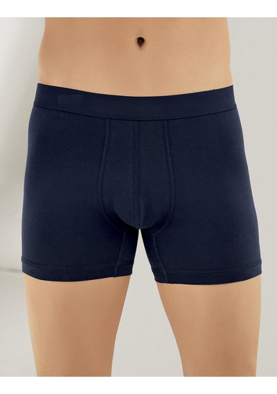Şahinler 6 Lı Paket Likralı Boxer Lacivert Me031