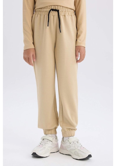 DeFacto Kız Çocuk Beli Lastikli Cepli Jogger Eşofman Altı D9622A825SMBG203 Bej DeFacto Kız Çocuk Beli Lastikli Cepli Jogger Eşofman Altı D9622A825SMBG203 Bej