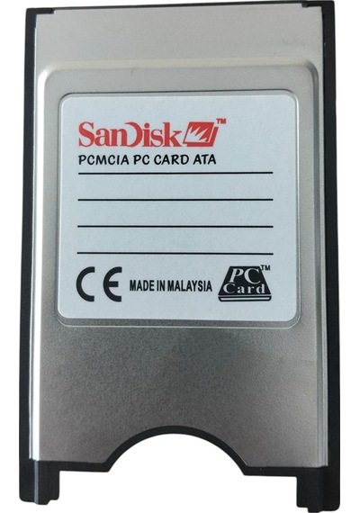 PCMCIA Compact CF Kart Adaptörü Laptop ve Endüstriyel Cihazlar İçin Uyumlu