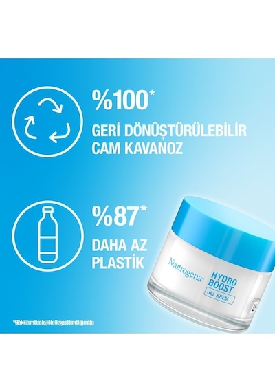 Neutrogena Hydro Boost Gel Cream Nemlendirici Kuru Ciltler 50 ML x2