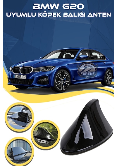 Bmw G20 Uyumlu Oto Balık Sırtı Anten Elektrikli Köpekbalığı Balina Tavan Anten