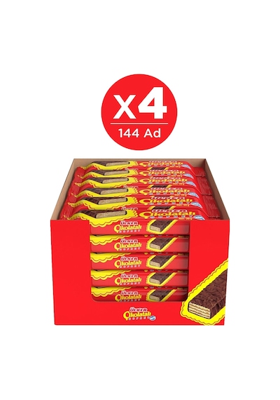Ülker Çikolatalı Gofret 36 G / 36'lı x 4 Kutu 144 Adet