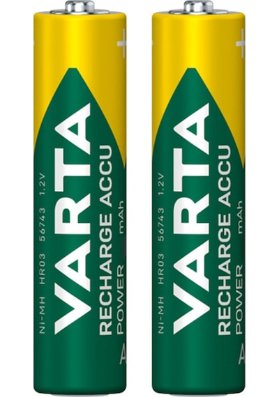 Varta 56703 1.2v 800 Mah Şarjlı Aaa İnce Kalem Pil 2'li Paket