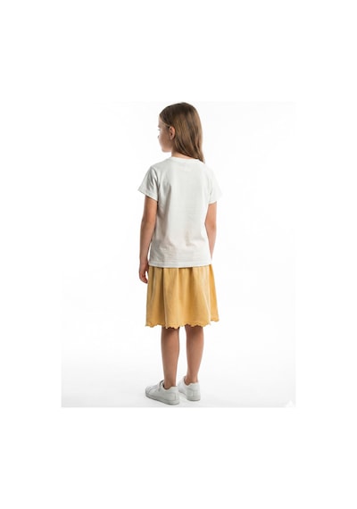 Xo Kids Kız Çocuk 2li Alt Üst Kombin Takmı 8-14 Yaş Set0528 Sarı