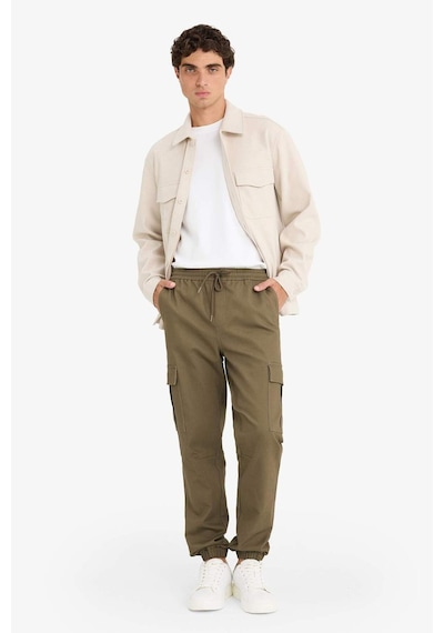Defacto Kargo Cepli Jogger Paça Pantolon F2044ax25wnkh361 Haki-kh361