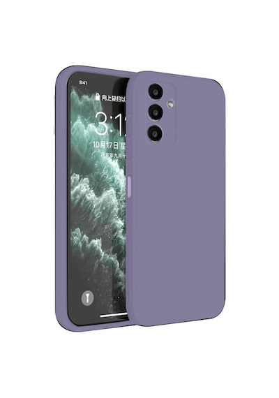 Samsung Galaxy Uyumlu S23 Fe Kılıf First Silikon - Lila Bzsxx00 1