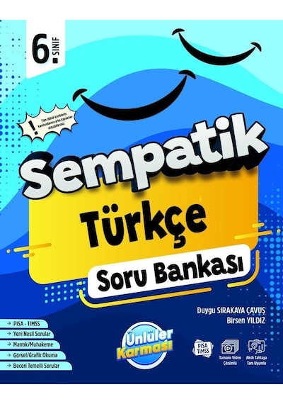 Sempatik 6. Sınıf Türkçe Soru Bankası Ünlüler Karması
