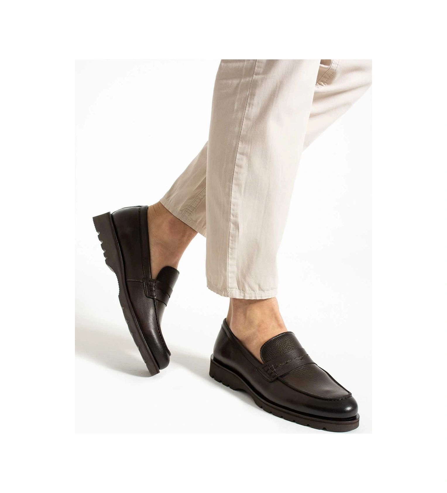 Bestello Bağcıksız Eva Taban Loafer 331-66244 Erkek Ayakkabı Kahve Bestello Bağcıksız Eva Taban Loafer 331-66244 Erkek Ayakkabı Kahve