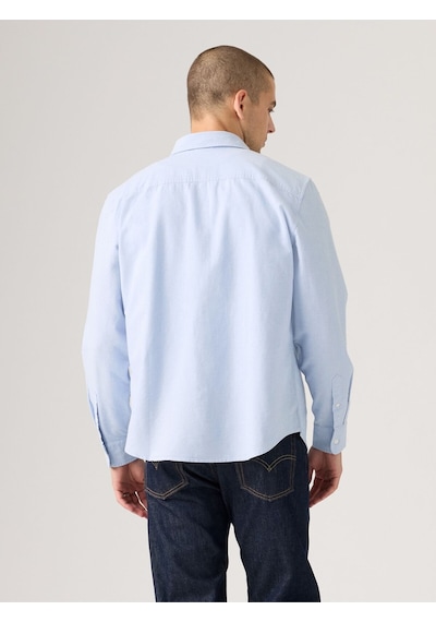 Levi's Erkek Relaxed Oxford Mavi Gömlek - A7210-0050 Levi's Erkek Relaxed Oxford Mavi Gömlek - A7210-0050