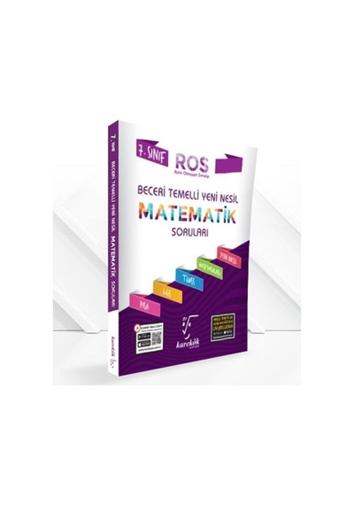 Karekök Yayınları 7.Sınıf Matematik Soru Bankası Ros Beceri Teme