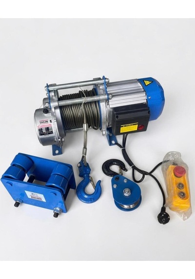 1500 Kg 220 Volt 30 Metre Profesyonel Halatlı Vinç