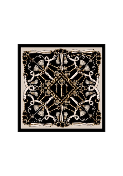 Sisley Flora Bandana/fular -2015-47 47 Siyah