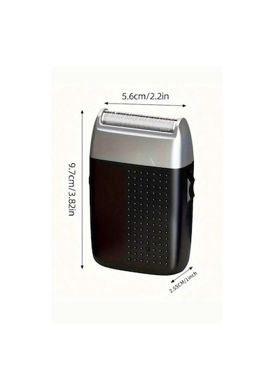 Tnabilir - 881 - Şarjlı Kablosuz Mini Tıraş Makinesi Sinek - Csmo-tex - Kaydı Tıraş
