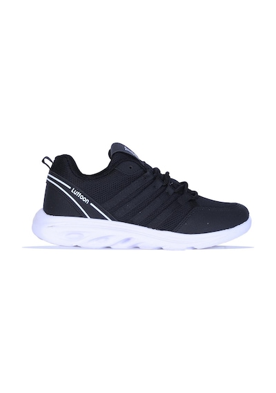 Luttoon Prt-4138 Syh-byz Anorak Erkek Çocuk Sneaker Ayakkabı Siyah
