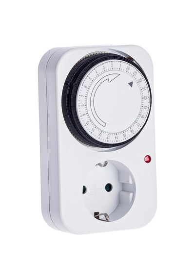Tr 3500 Watt Mekanik Günlük Zaman Ayarlı Priz, Su Ayarlı, Kuluçka İçin, Bahçe Sulama, Aydınlatma