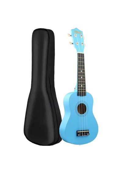 Midex UKX-901BL Mavi Soprano Ukulele (Askı Çanta Metod Pena) Midex UKX-901BL Mavi Soprano Ukulele (Askı Çanta Metod Pena)