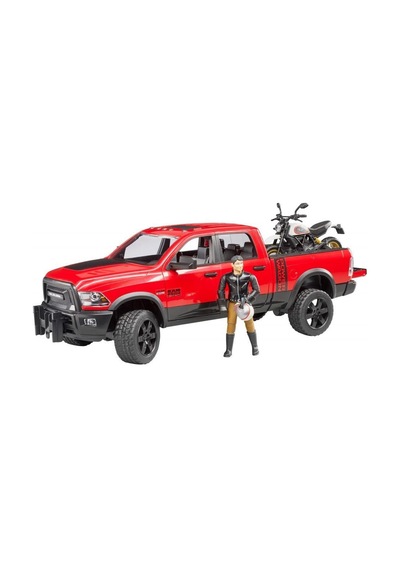 Bruder Ram 2500 Pickup, Ducatı Motor, Sürücü