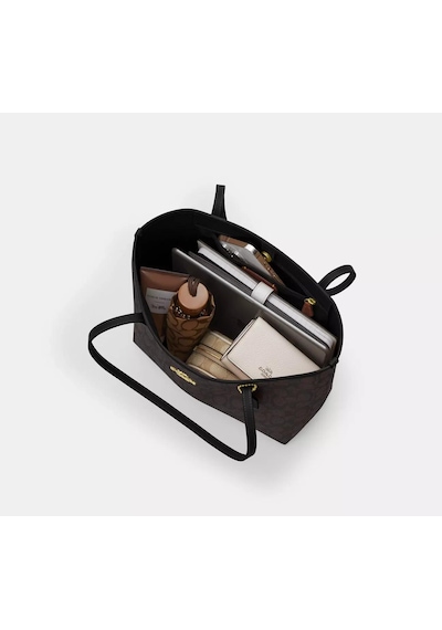 Coach Medium City Tote Bag Kadın Çanta Acı Kahverengi