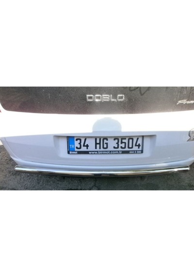 Fıat Doblo 2010-2015 Silindirli Arka Koruma Barı - Guard Straıght B