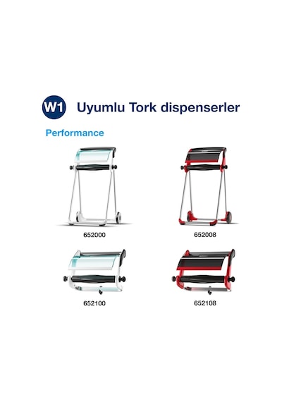 Tork 530137 Ağır Kir Temizlik Bezi Tek Katlı 1 Rulo X 280 Yaprak