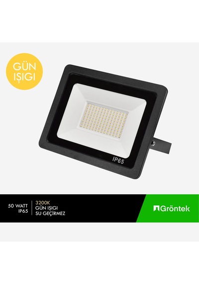 50 Watt Gün Işığı Led Projektör / 4500 Lm 50 W Gün Işığı
