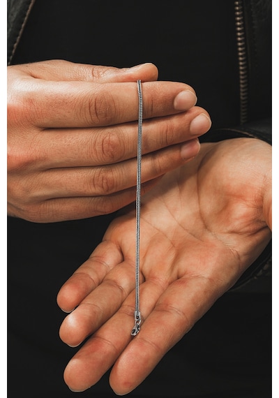 Erkek Gümüş Bileklik - 2mm Tilki Kuyruğu Model Gümüş Bileklik