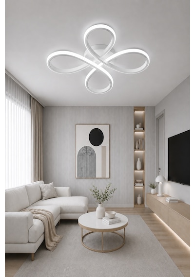 Solis Led Plafonyer Avize Beyaz Işık