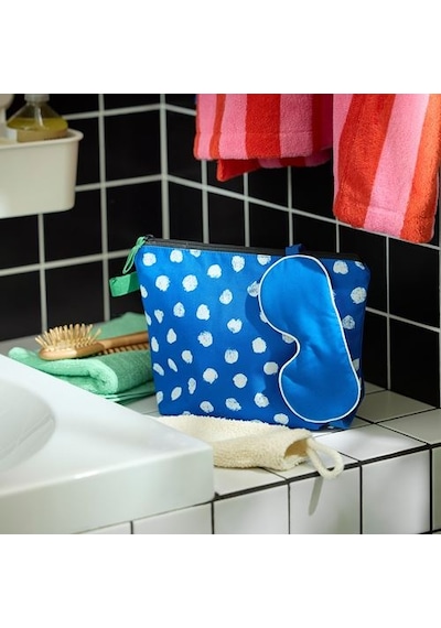 Ikea Skogssallat Göz Bandı, Mavi, 20x9 Cm