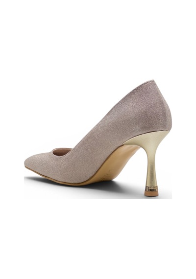 Shoes 1905 Simli Kadın Stiletto Altın