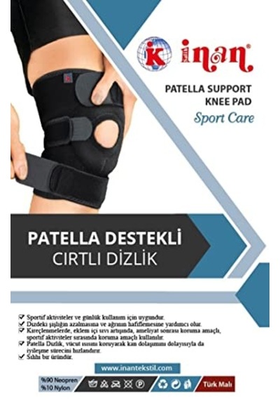 Xmlbayiciniz Ayrex Siyah Bedensiz Cırtlı Dizlik Diğer