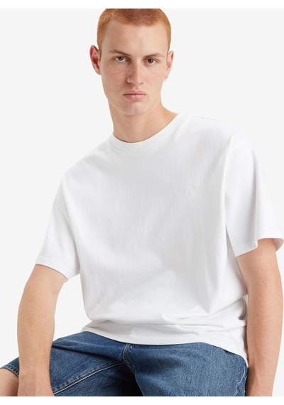 Levi's Erkek Vintage Tee Bisiklet Yaka Beyaz T-shirt - A0637-0000 Beyaz