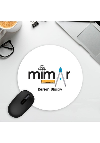 Mimara İsme Özel Oval Mousepad