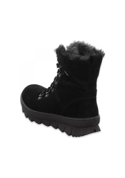 Legero 000530 Z Novara Gore-tex Deri Siyah Kadın Bot Siyah