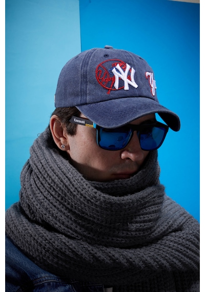 Berellini Ny Yankees Yıkamalı Şapka Special Desıgn Lacivert