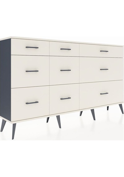 Arges Konsol 9 Çekmeceli 176x30x99 Antrasit-aytaşı Aytası - Antrasıt Arges Konsol 9 Çekmeceli 176x30x99 Antrasit-aytaşı Aytası - Antrasıt
