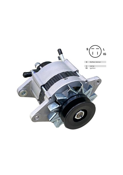 24v Alternatör Dinamo Hıtachı Tipi 35 A 3 Fiş S-l-ıg Isuzu Npr