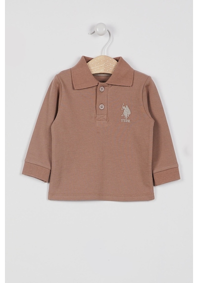 U.S. Polo Assn. U.S. Polo Assn Lisanslı Classic Açık Kahve Erkek Bebek Uzun Kahverengi