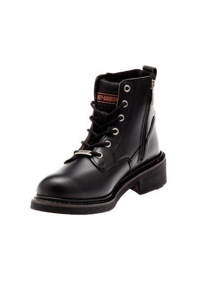 Harley Davidson Jim Erkek Siyah Deri Bot-1218 Siyah