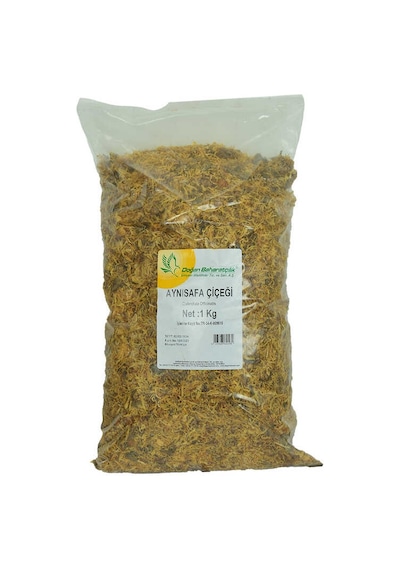 Aynısefa Çiçeği Portakal Nergisi Çiçeği Doğal Calendula 1000 Gr Paket